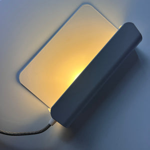 Wandlampe weiß Metall aus Dänemark