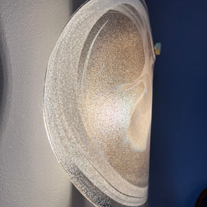 Wandlampe weiß Glas von Per Lütken für Holmegaard