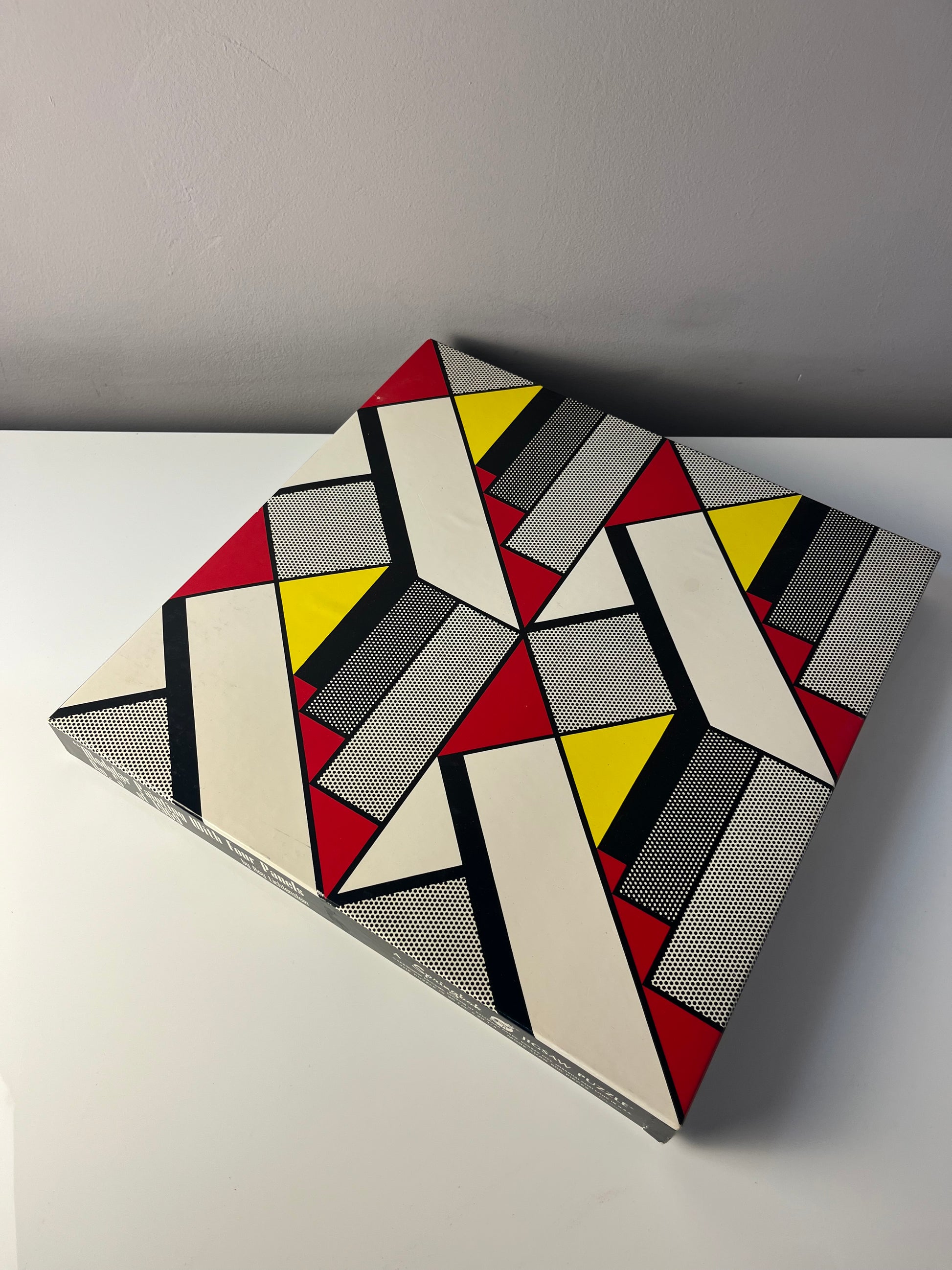 Puzzle "Modular Painting With Four Panels No. 5" von Roy Lichtenstein für Springbok Editions