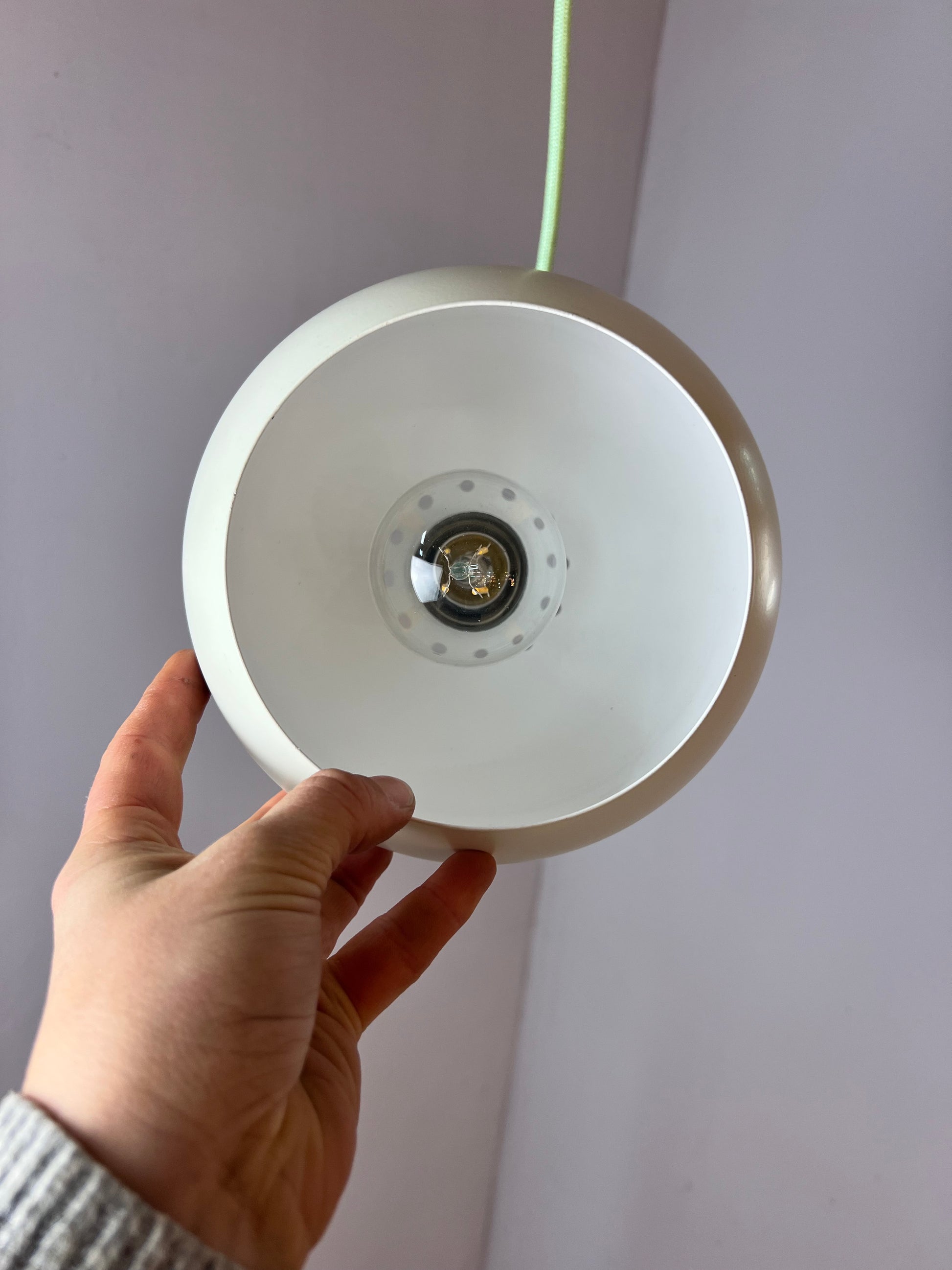 Kugellampe creme aus Dänemark