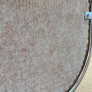 Freischwinger beige Chrom von Giotto Stoppino - mit kleinen Gebrauchsspuren