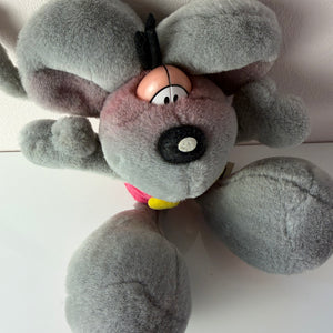 Diddl Maus mit pinker Latzhose von Thomas Goletz