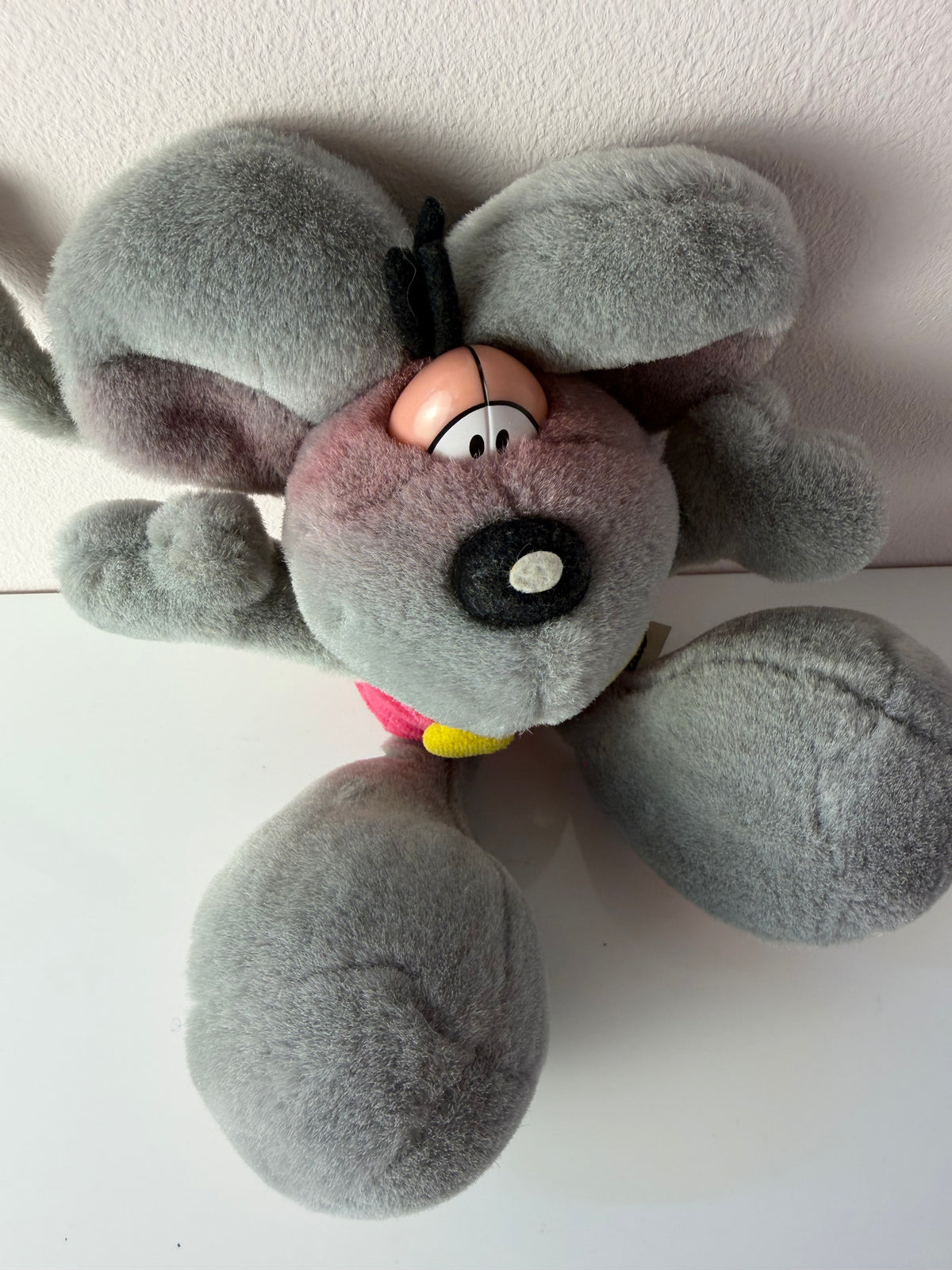 Diddl Maus mit pinker Latzhose von Thomas Goletz
