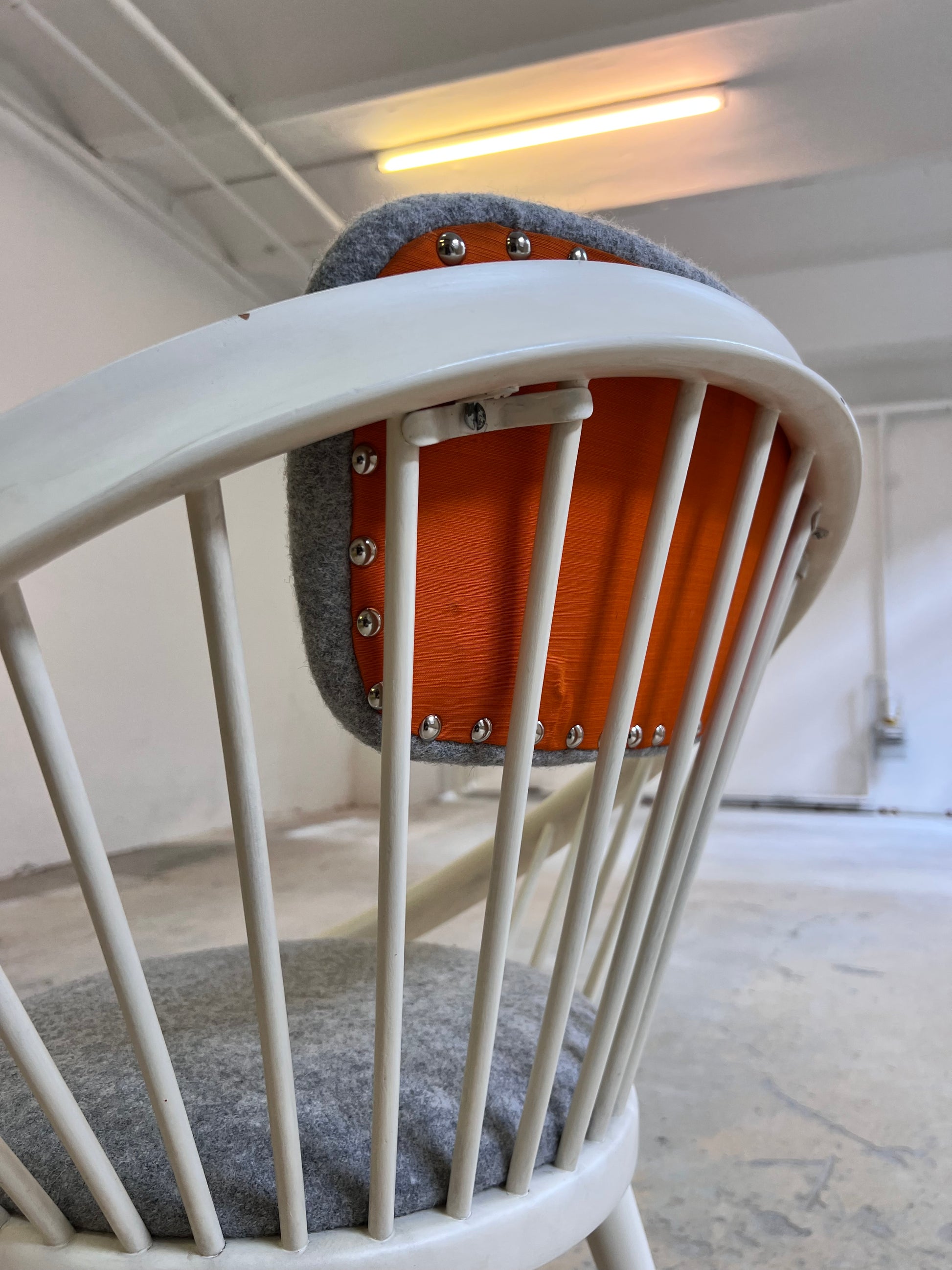 Circle Chair weiß von Yngve Ekström für Swedese