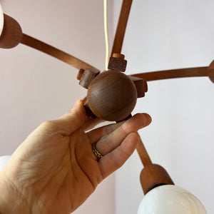 Kronleuchter Teak von DOMUS