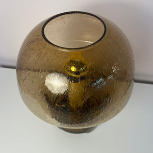 Pilzlampe braun Einschlussglas von Süssmuth Leuchten