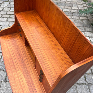 Sekretär Teak aus Dänemark