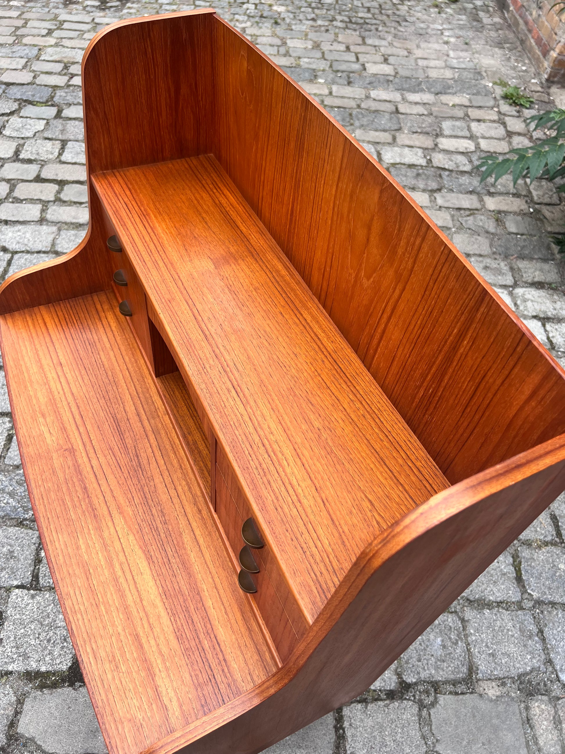 Sekretär Teak aus Dänemark
