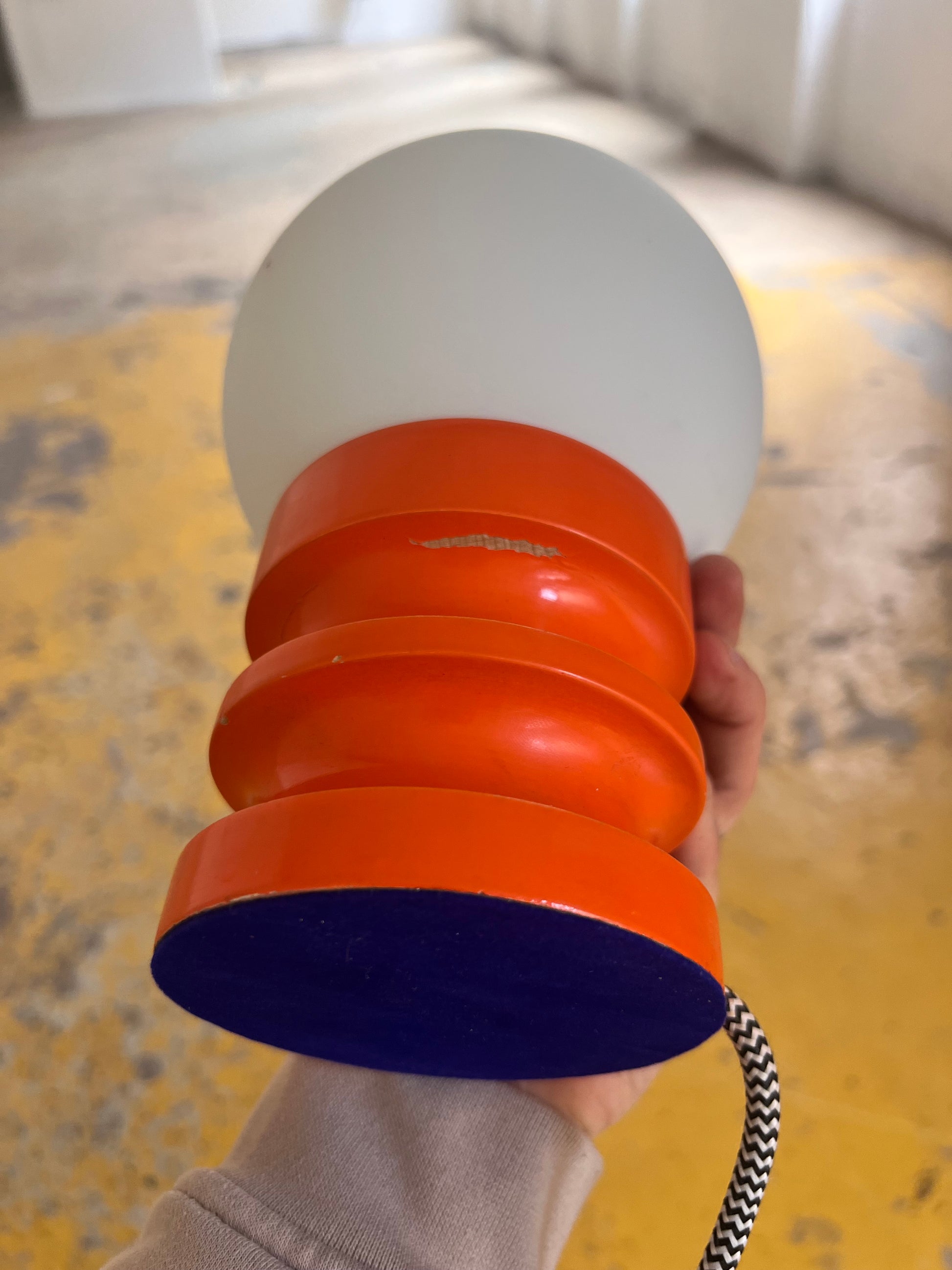Tischlampe Opalkugel