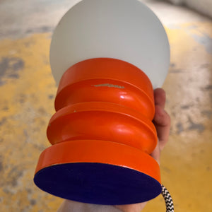 Tischlampe Opalkugel