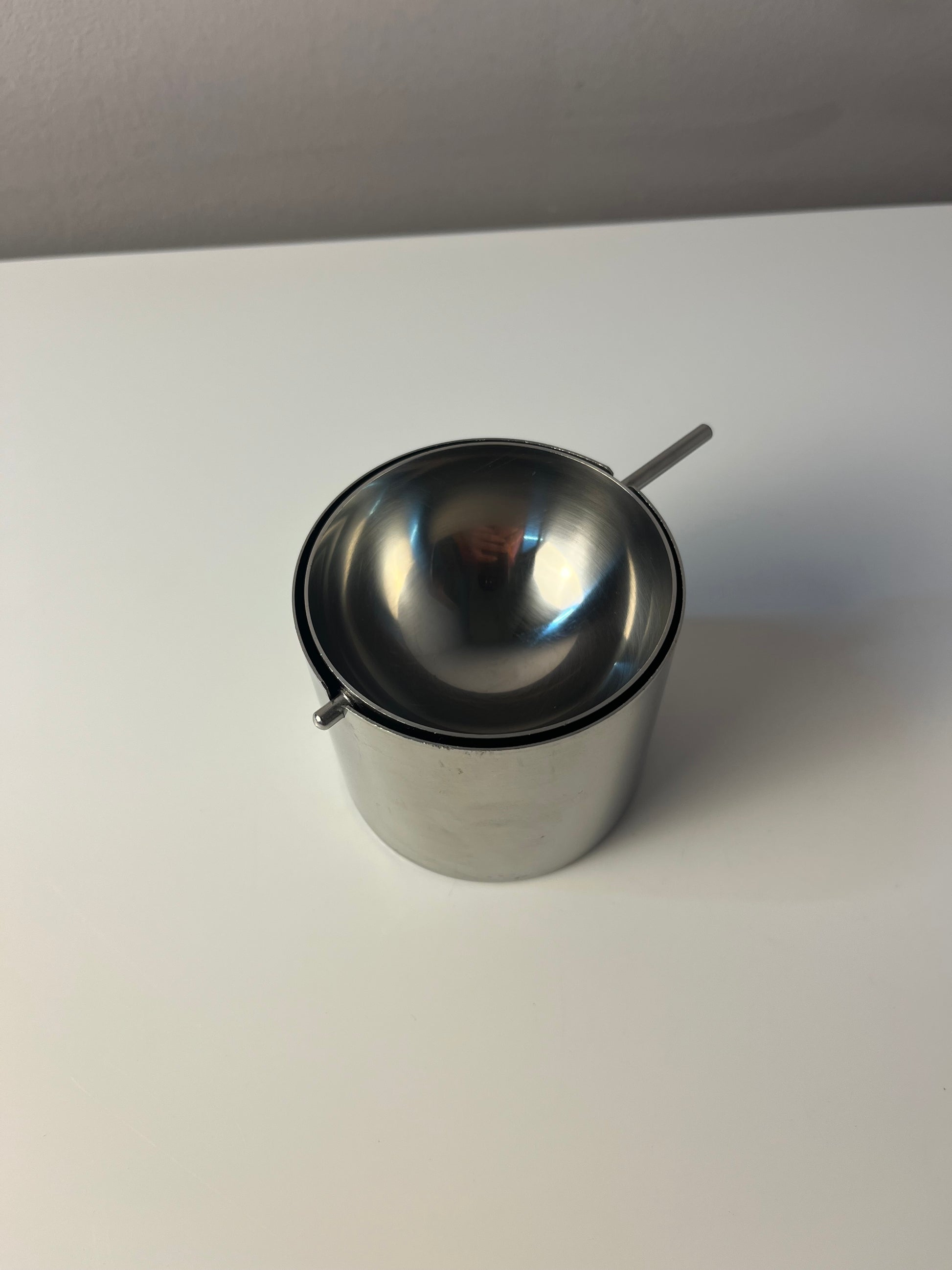 Aschenbecher Edelstahl von Arne Jacobsen für Stelton