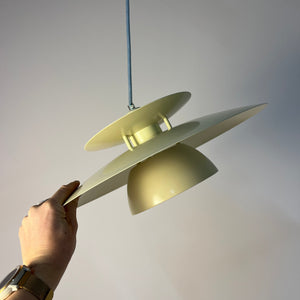 Lamellenlampe creme aus Dänemark