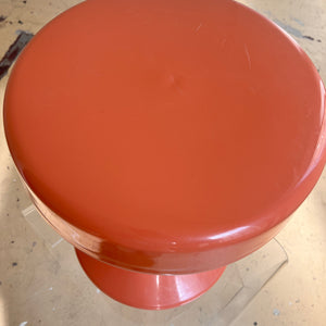 Tulpenfuß Hocker rosé