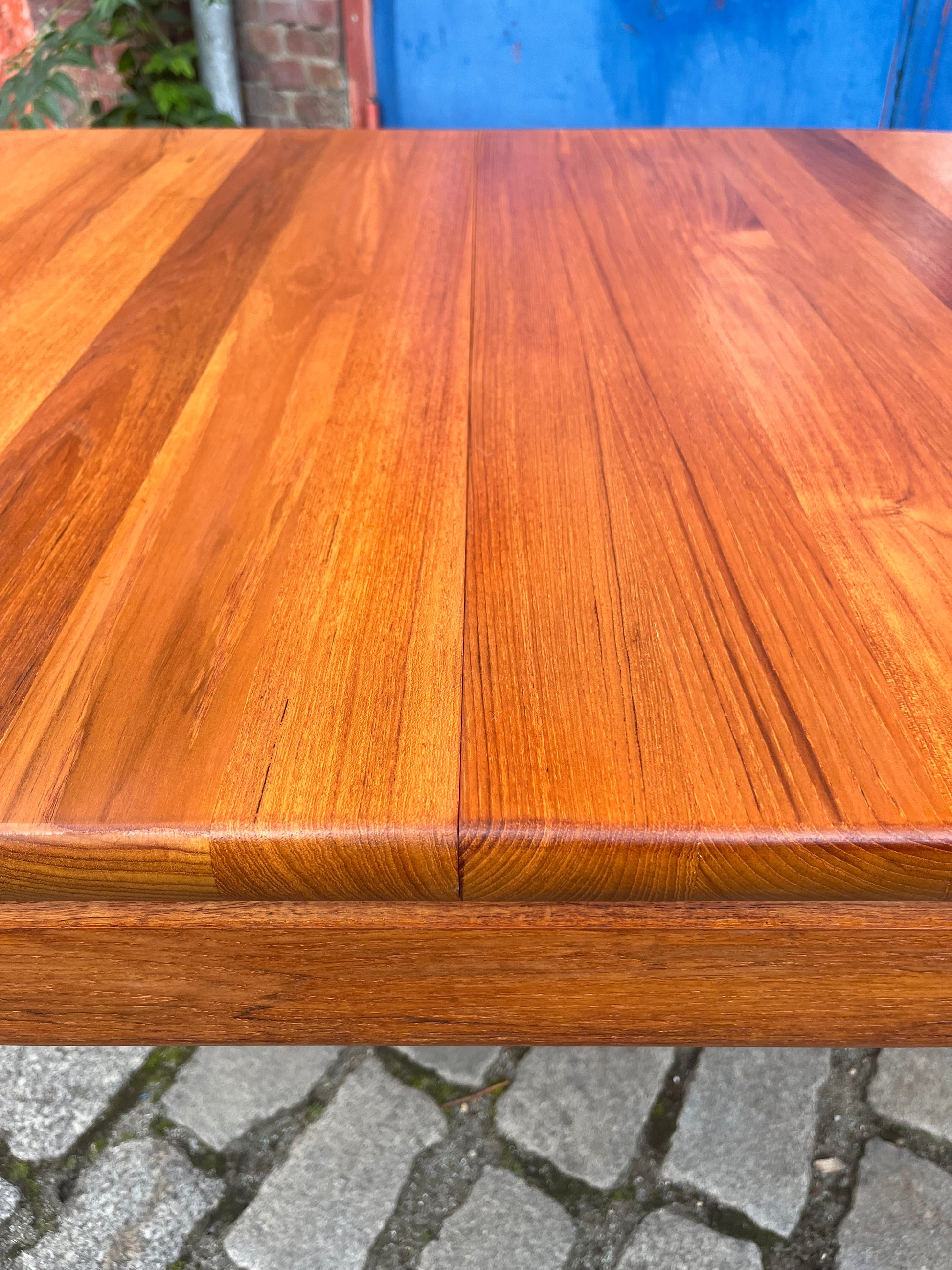Esstisch Teak ausziehbar von Glostrup Vollholz
