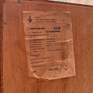 Sideboard Typ 602/K Esche von Franz Ehrlich für Hellerau