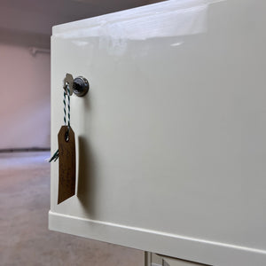 Rollwagen Stile cremeweiß von Giovanni Pelis für Neolt