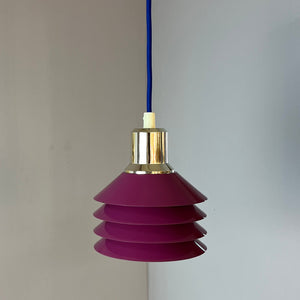 Lamellenlampe Himbeer von Design Light