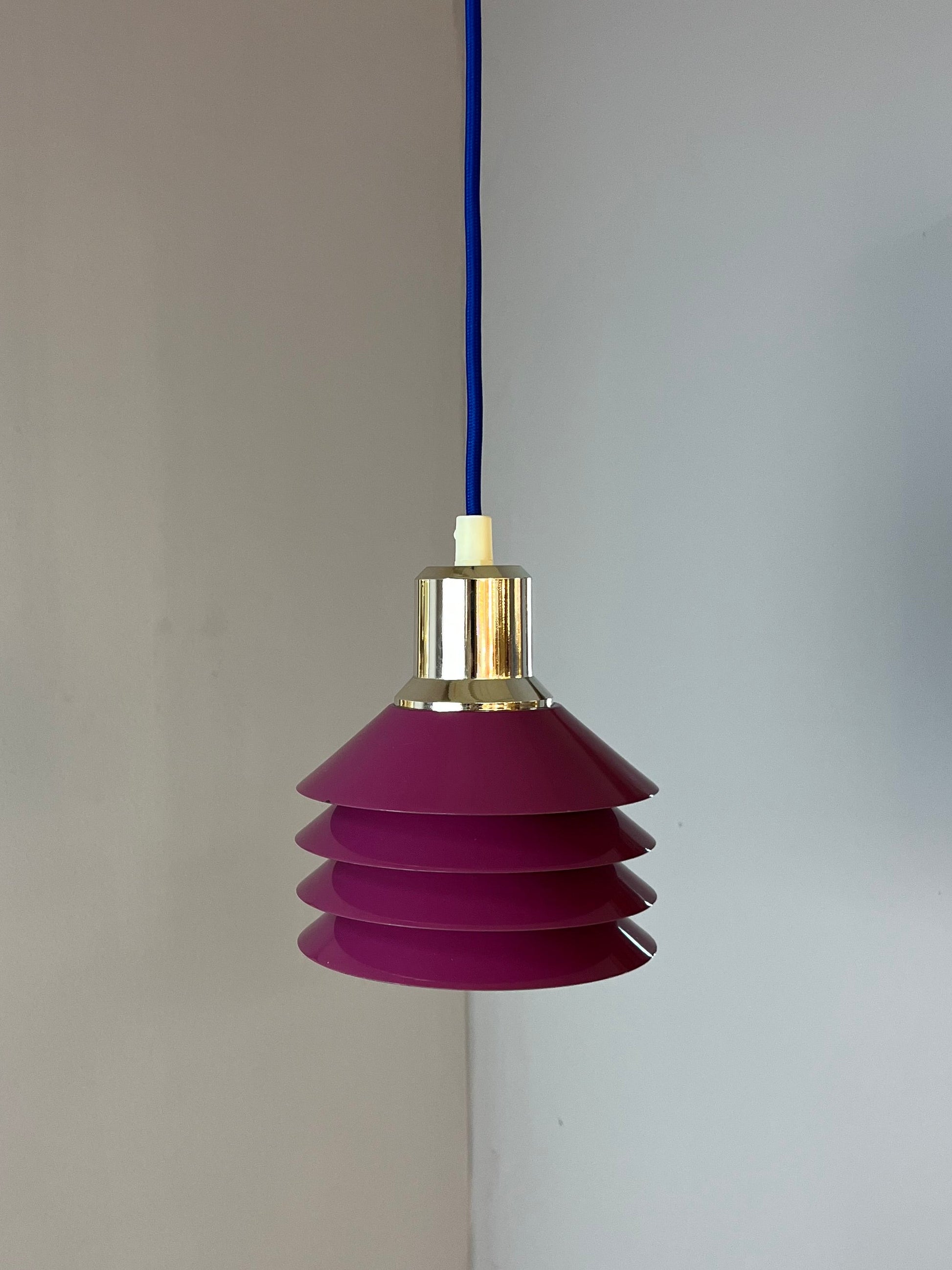 Lamellenlampe Himbeer von Design Light