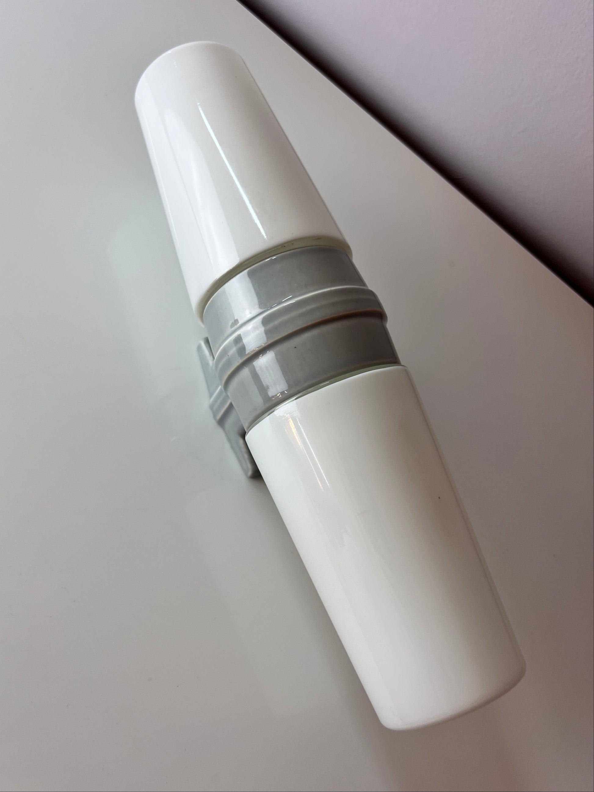 Wandlampe grau von Sigvard Bernadotte für Ifö