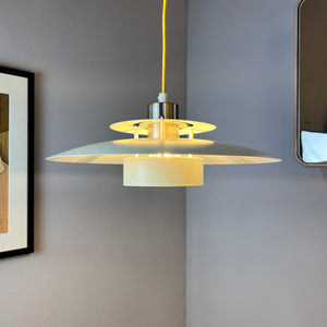 Lamellenlampe weiß aus Dänemark