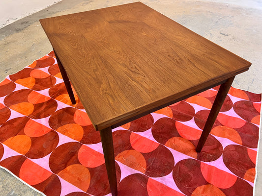 Kleiner ausziehbarer Esstisch Teak aus Dänemark