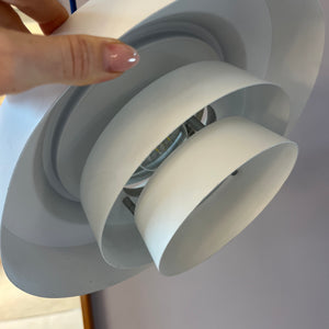 Lamellenlampe weiß von Super Light Dänemark