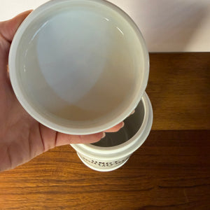 Apothekerdose Ungt. Ichthyolo 10% weiß Porzellan - 1000 ml