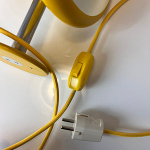 Wandlampe Optima gelb von Hans Due für Fog & Mørup