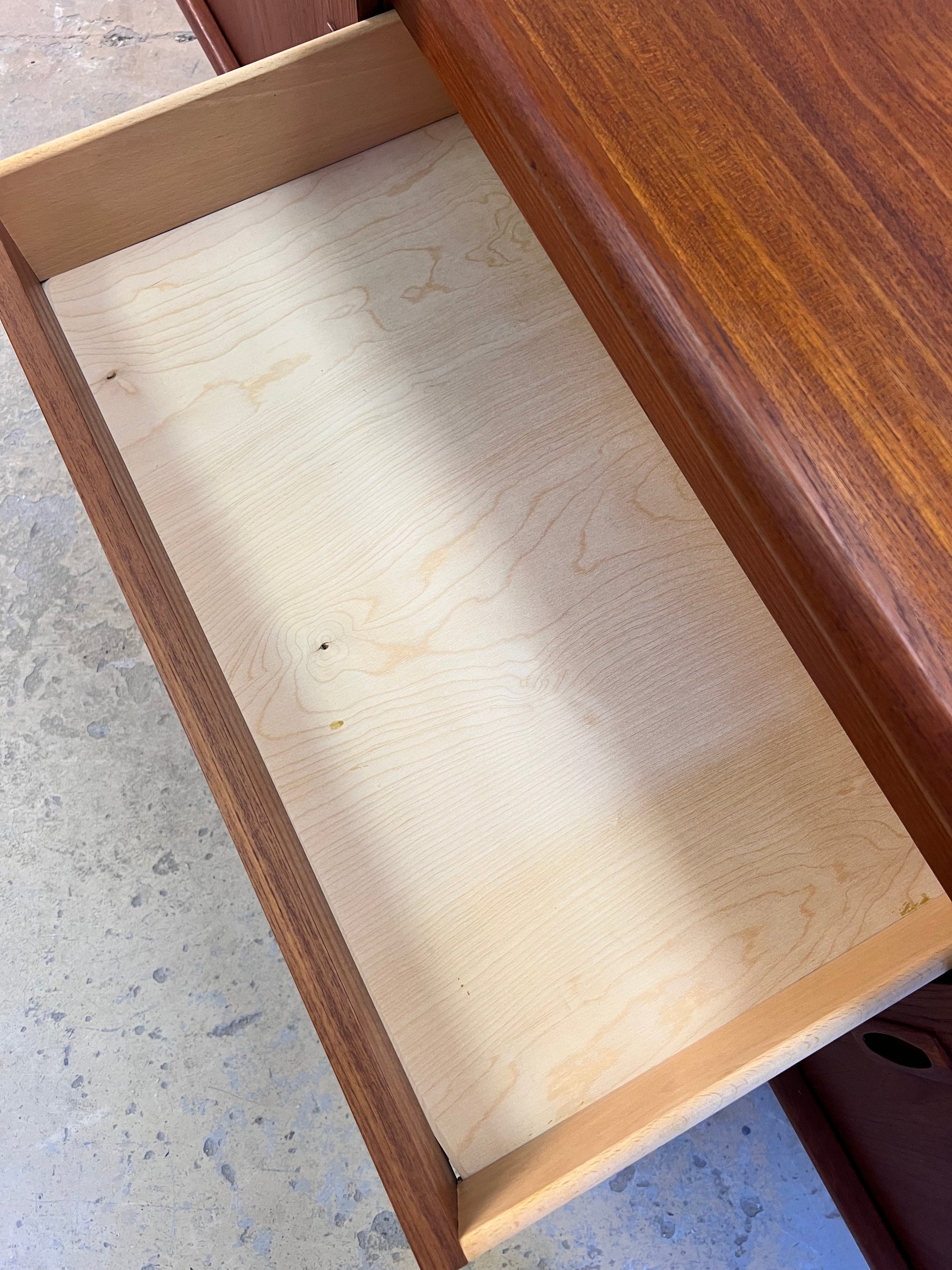 Sideboard Teak von H.P. Hansen - Breite 220 cm