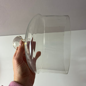 Käseglocke und Teakbrett aus Dänemark