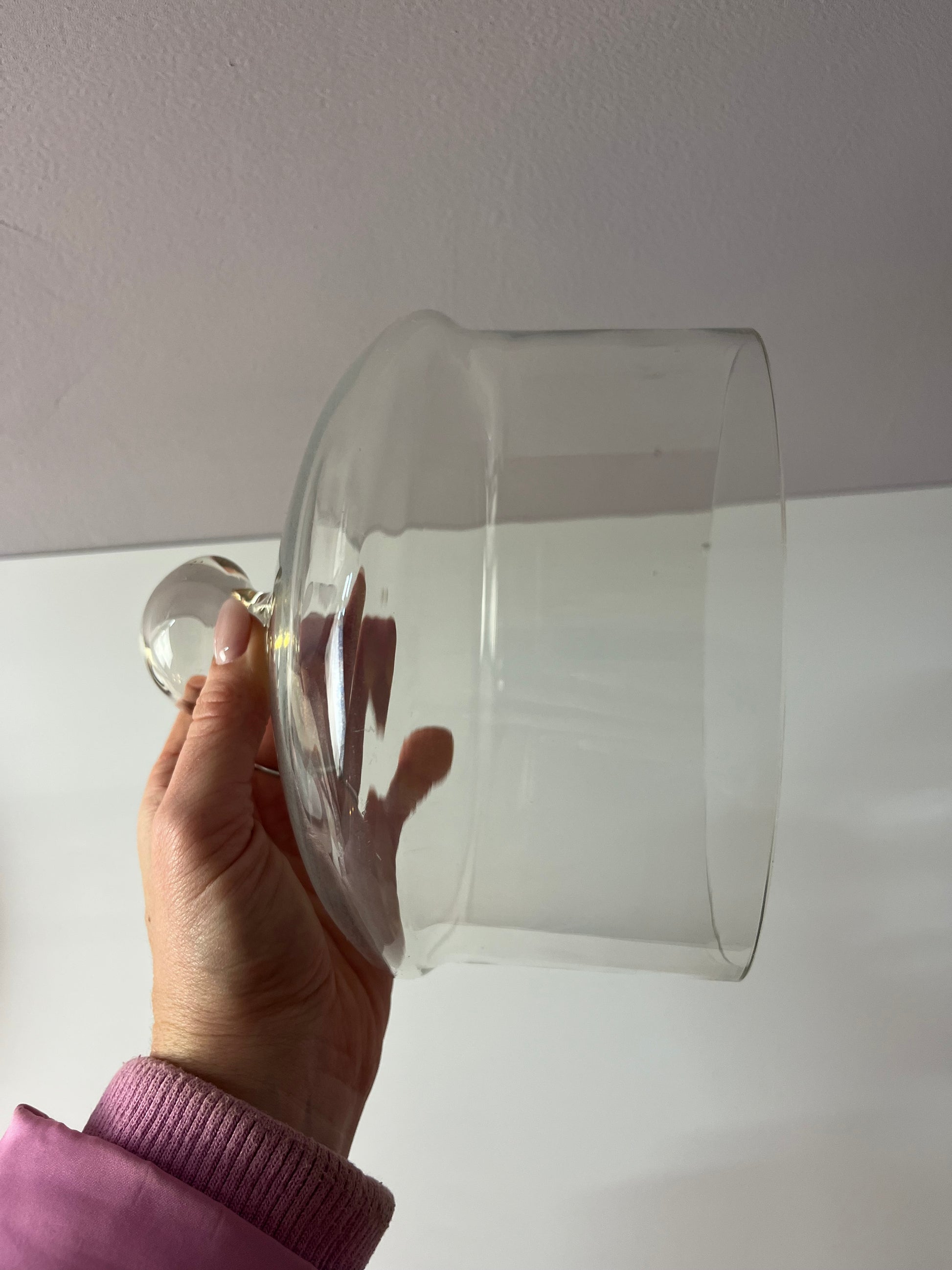 Käseglocke und Teakbrett aus Dänemark