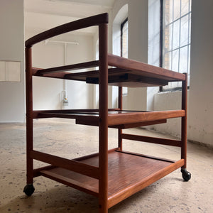 Barwagen Teak von Nissen Dänemark