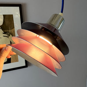 Lamellenlampe Himbeer von Design Light