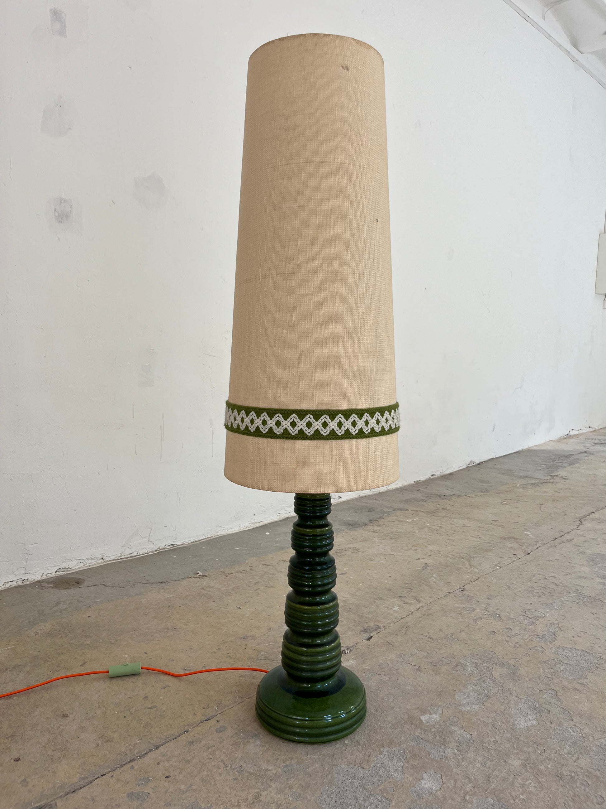 Stehlampe No 476 50 grün Keramik von Aro Leuchten