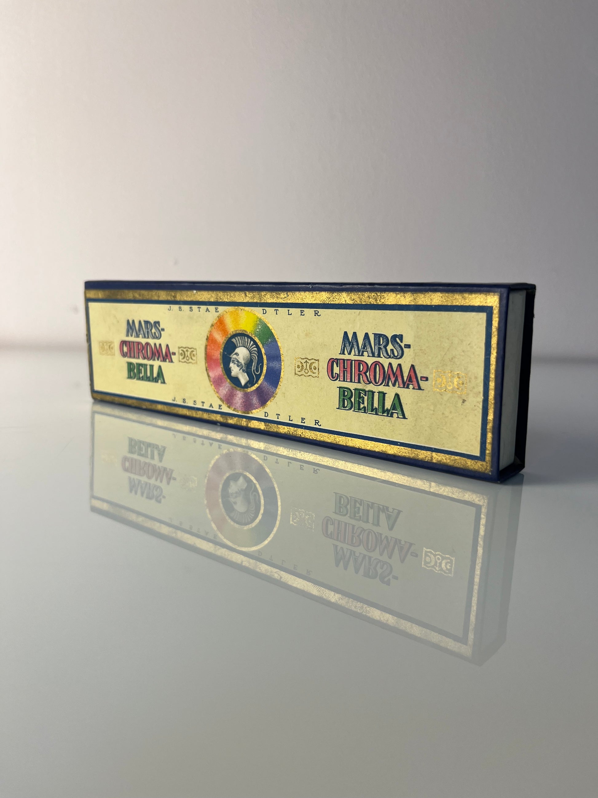 Set: Buntstfifte Mars-Chromabella grün von J.S. Staedtler