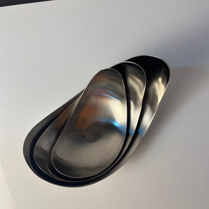 Set: Servierschalen Leaf von Helle Damkjær für Georg Jensen