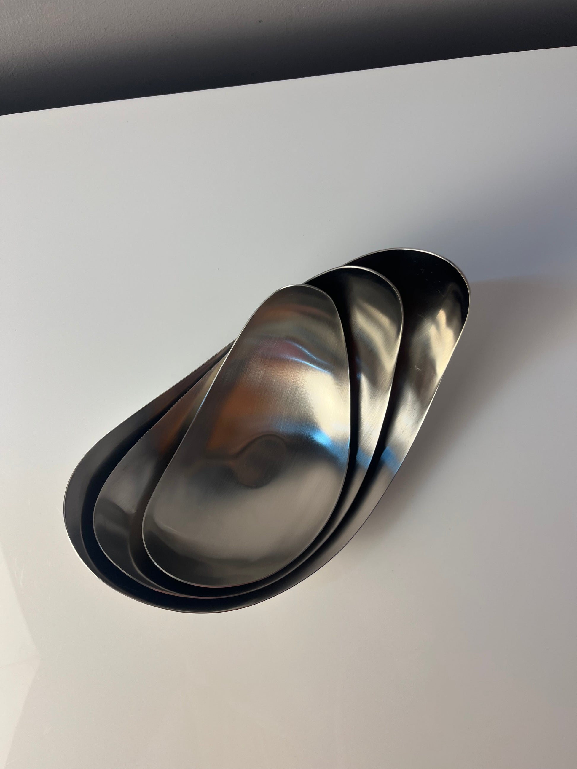 Set: Servierschalen Leaf von Helle Damkjær für Georg Jensen