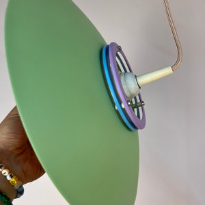 Lamellenlampe neu lackiert, Dänemark