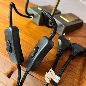 Set: 2x Tischlampe 50er