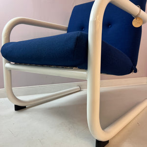 Sessel weiß blau von Friis & Moltke
