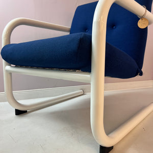 Sessel weiß blau von Friis & Moltke