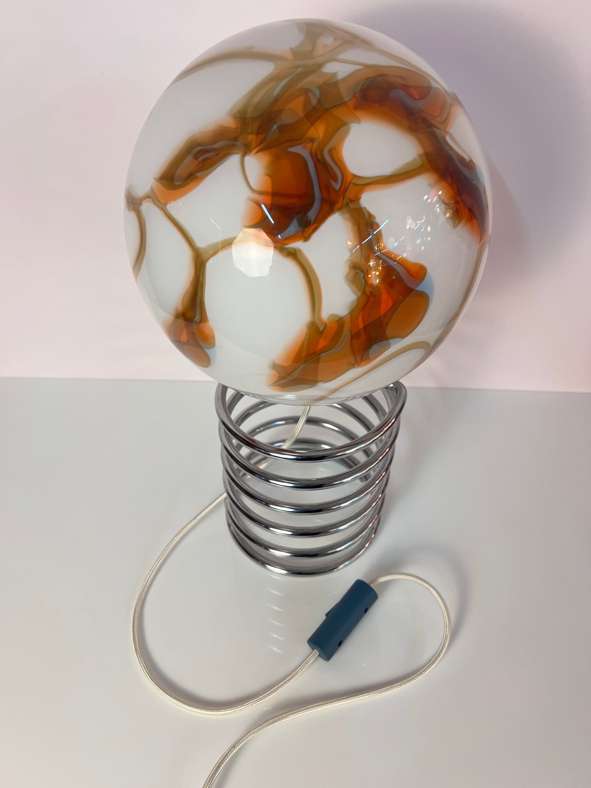 Tischlampe Spirale von Ingo Maurer für Honsel