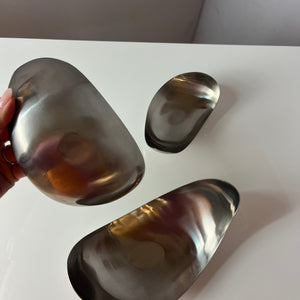 Set: Servierschalen Leaf von Helle Damkjær für Georg Jensen