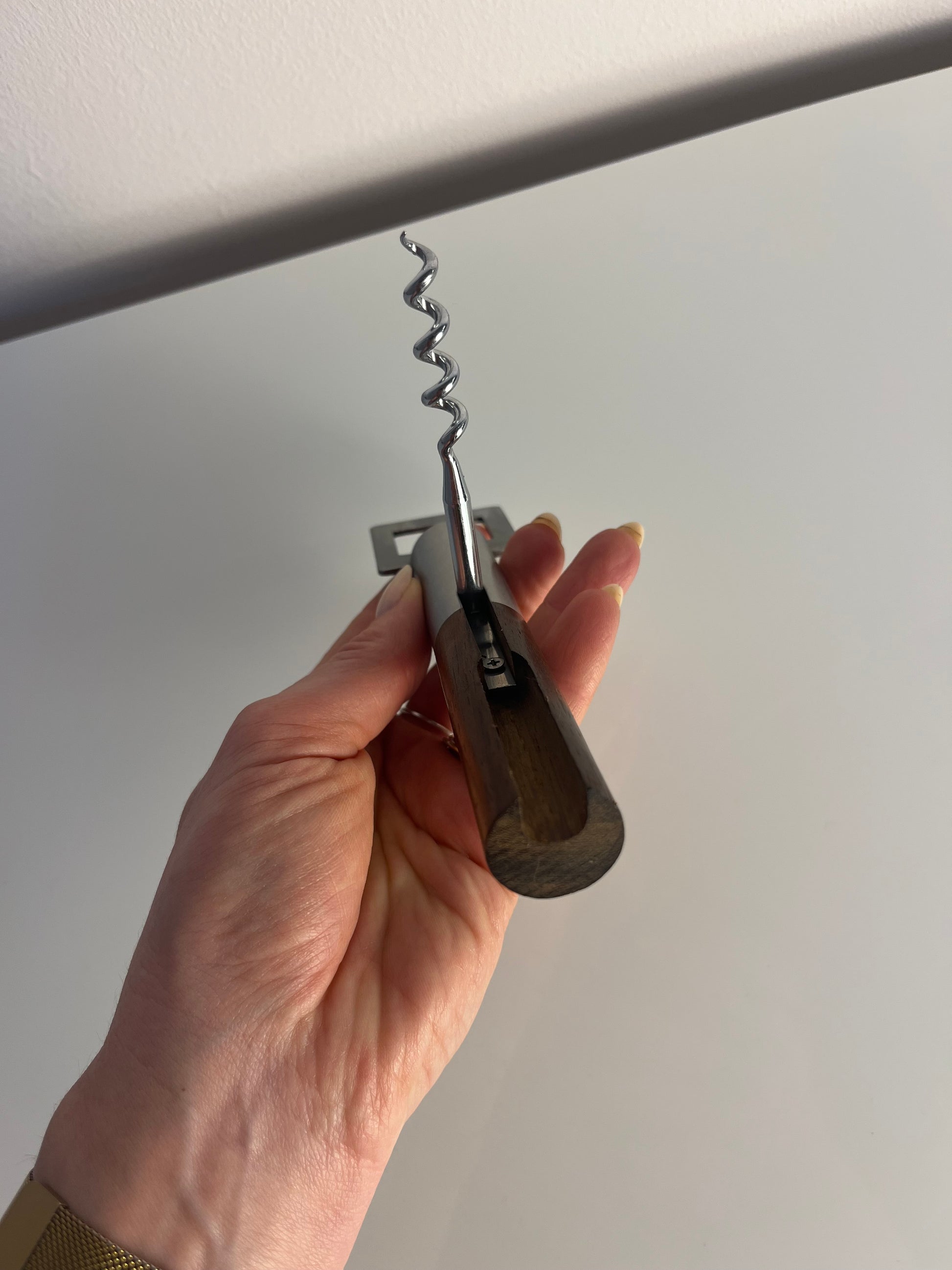 Kombi Flaschenöffner Teak aus Dänemark