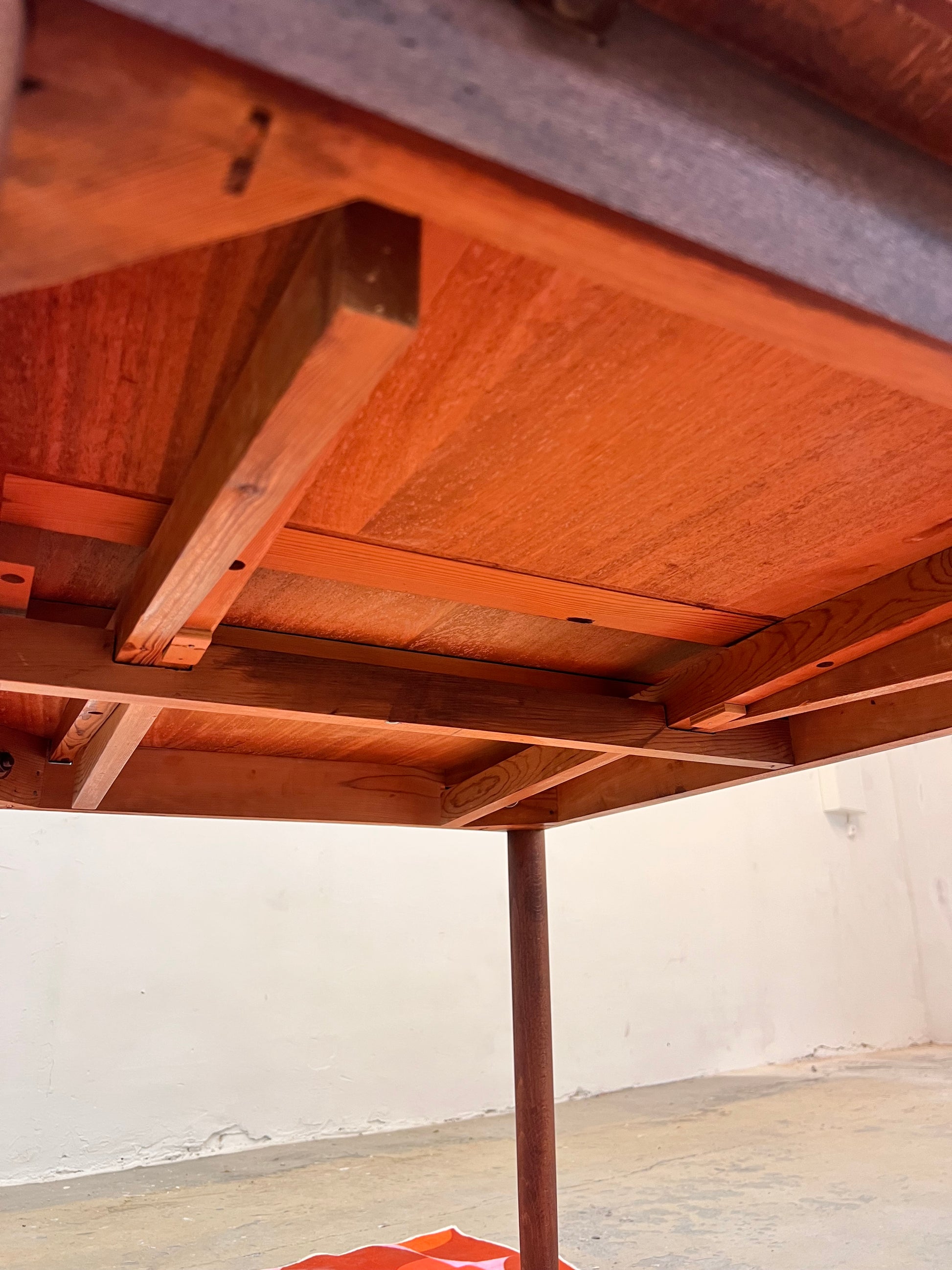 Kleiner ausziehbarer Esstisch Teak aus Dänemark
