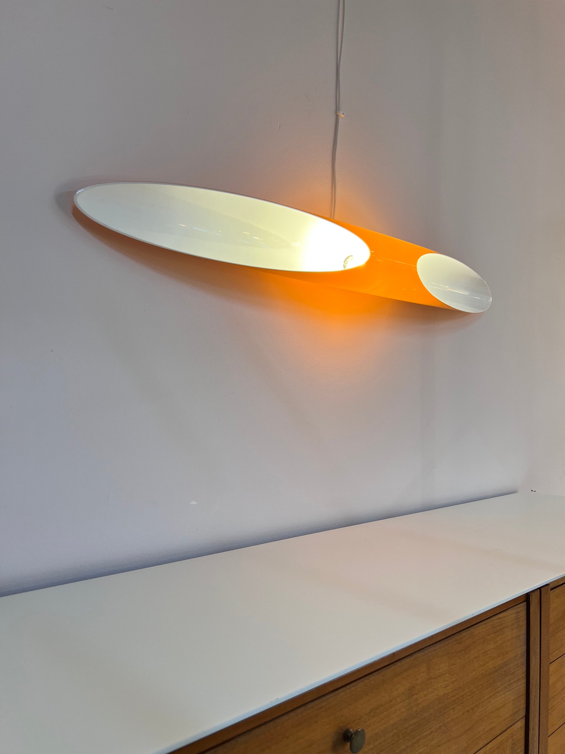 Wandlampe Shakti Wall Fix orange von Marzio Rusconi Clerici für Kundalini