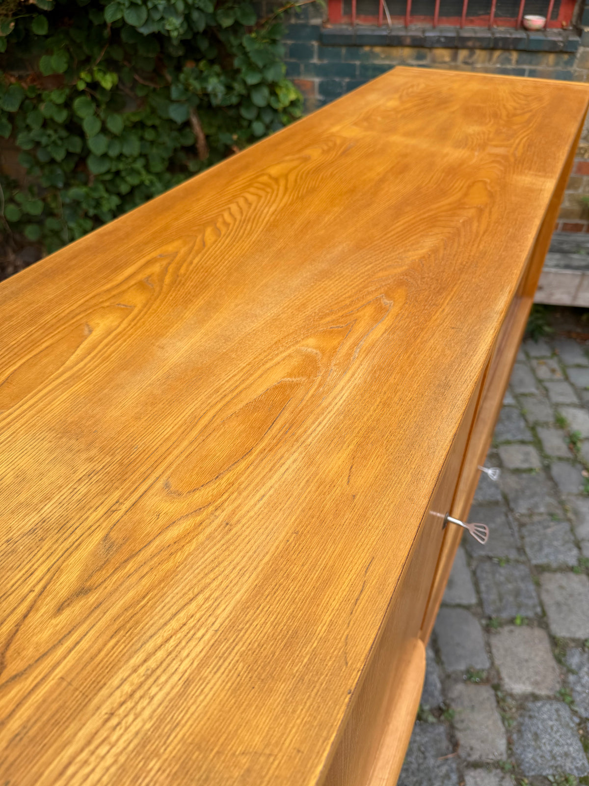 Highboard Typ 602/G Esche von Franz Ehrlich für Hellerau