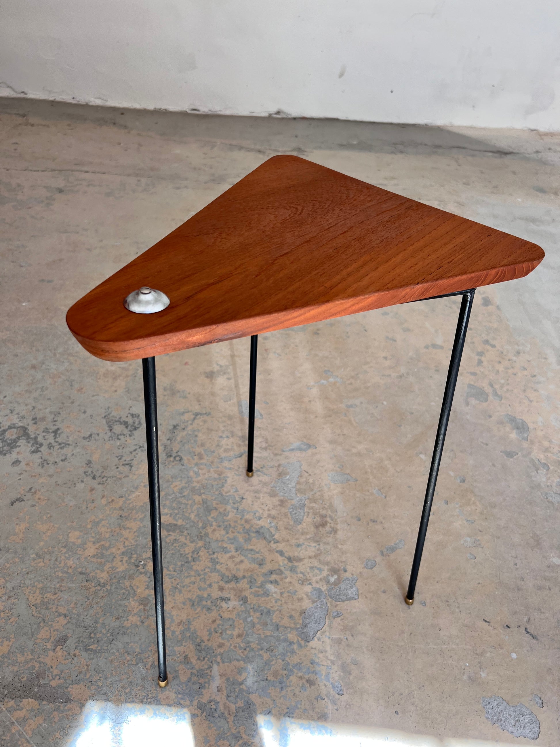 Beistelltisch Dreieck Teak aus Dänemark