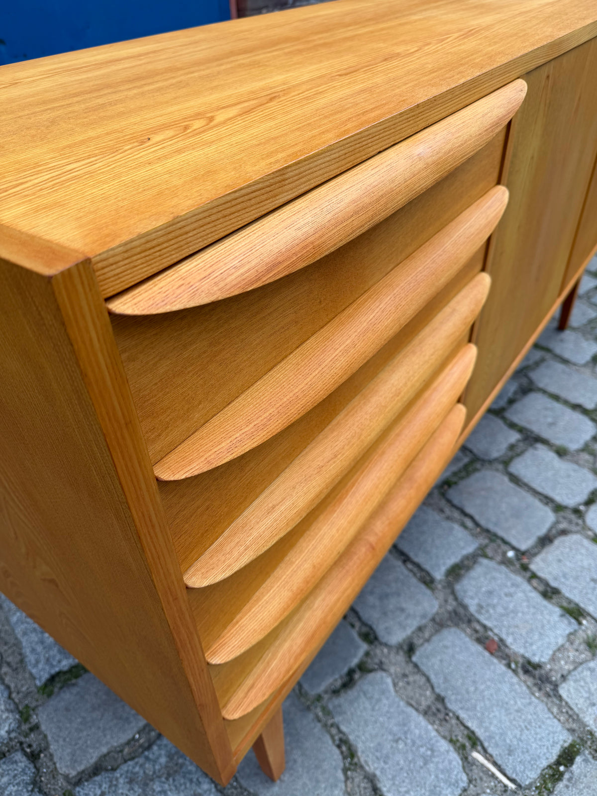 Sideboard Typ 602/K Esche von Franz Ehrlich für Hellerau