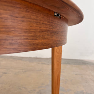 Runder Esstisch Teak mit Butterfly Auszug von Kondor